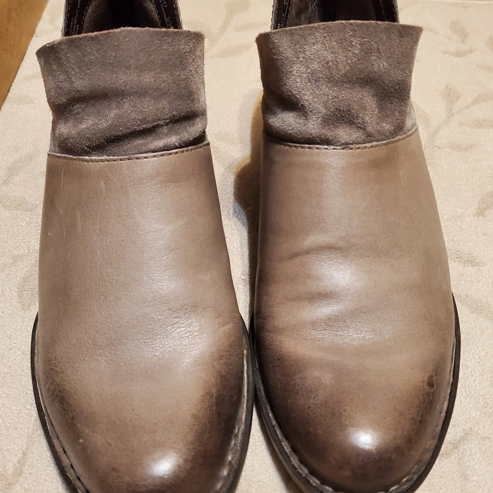 Born Karava Taupe Ankle Boot